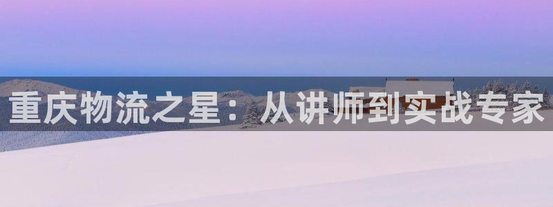 超凡国际官网下载链接：重庆物流之星：